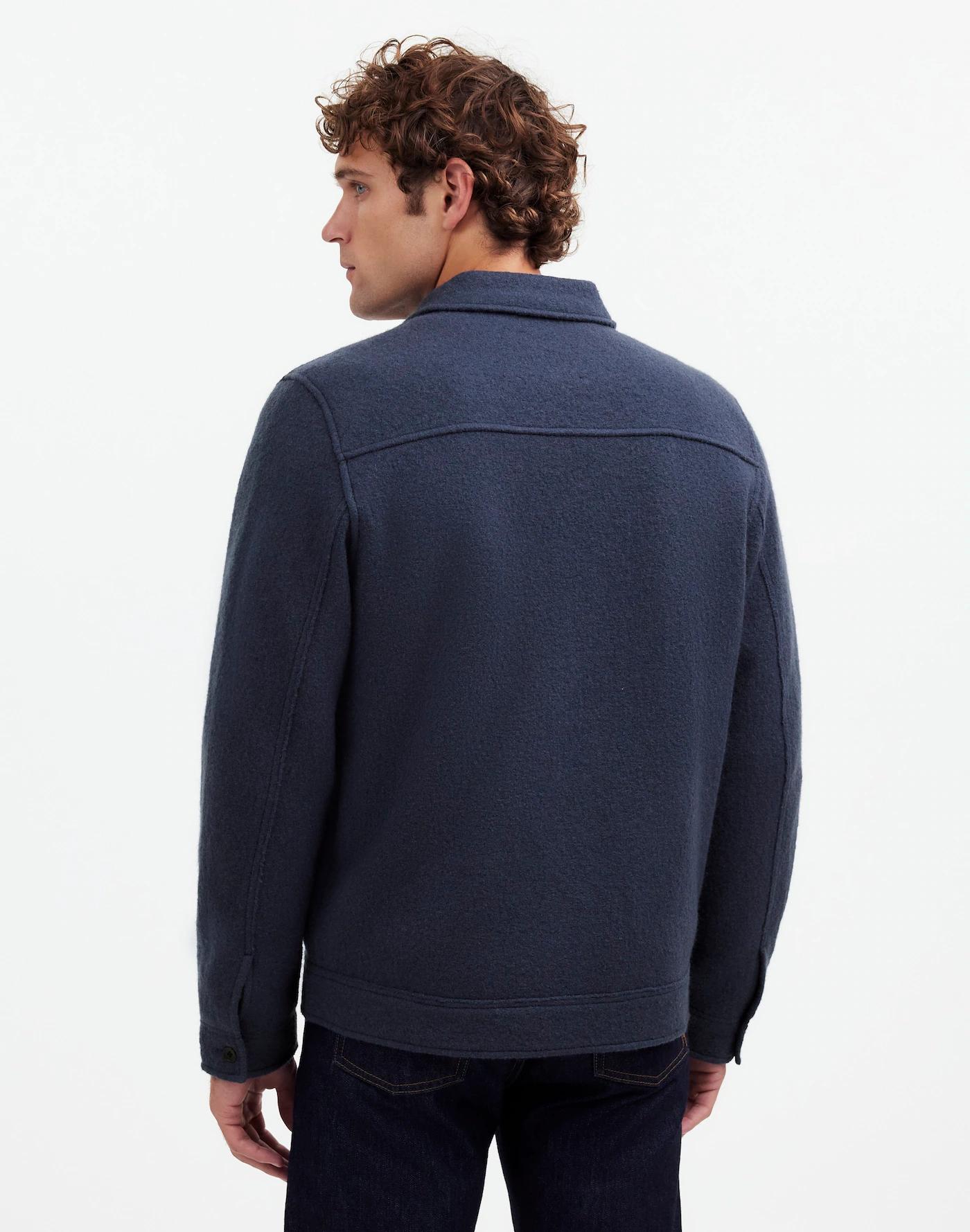 Boiled Wool Shirt-Jacket Product Image