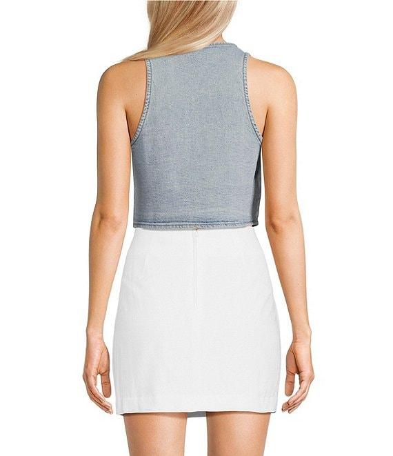 GB Denim Vest Product Image