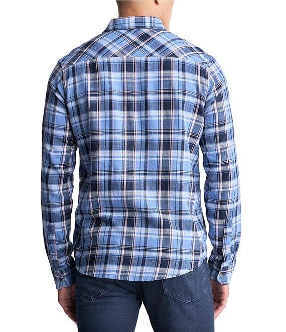 Buffalo David Bitton Long Sleeve Saroz Plaid Woven Shirt Product Image