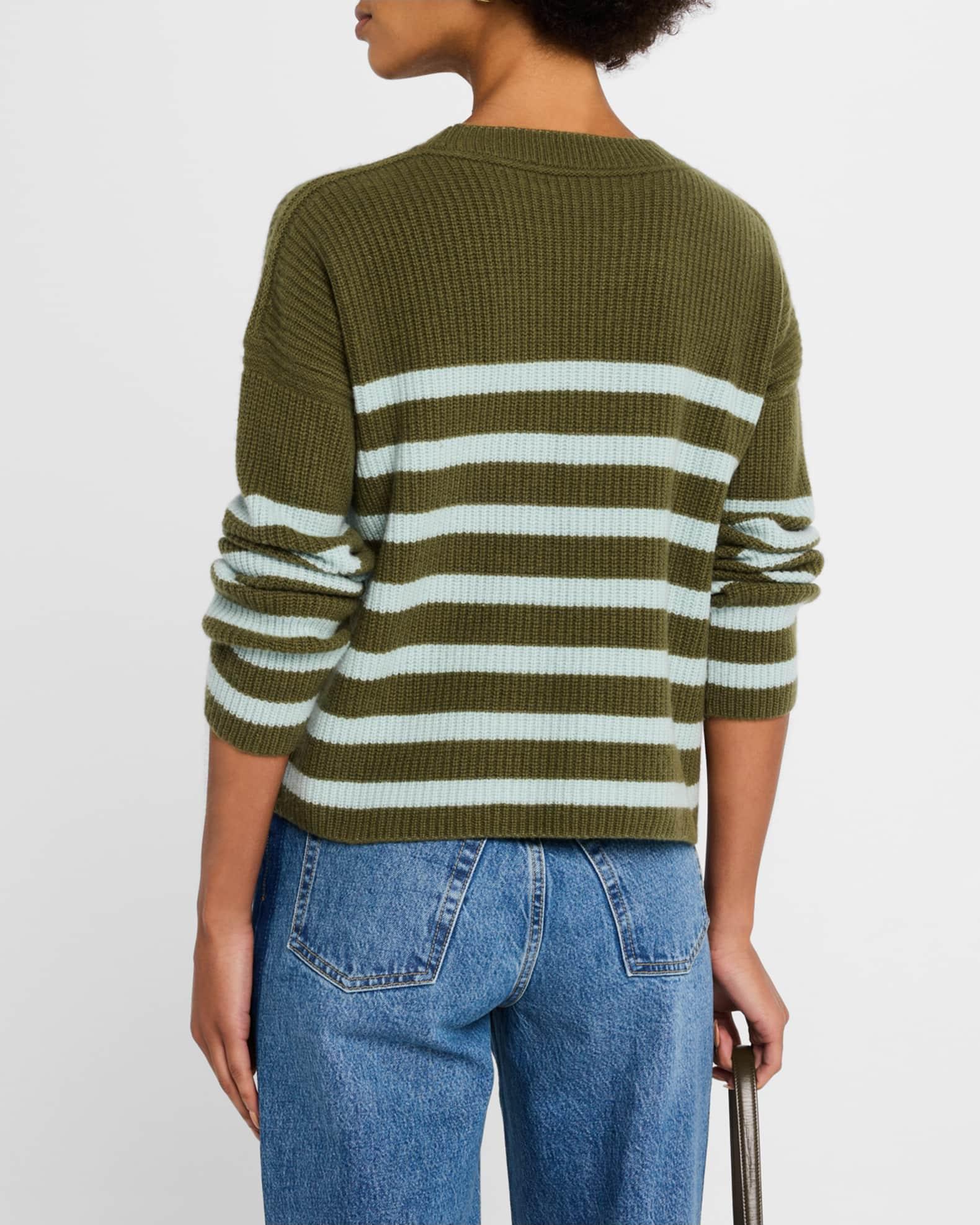 Mini Striped Toujours Cashmere Sweater Product Image