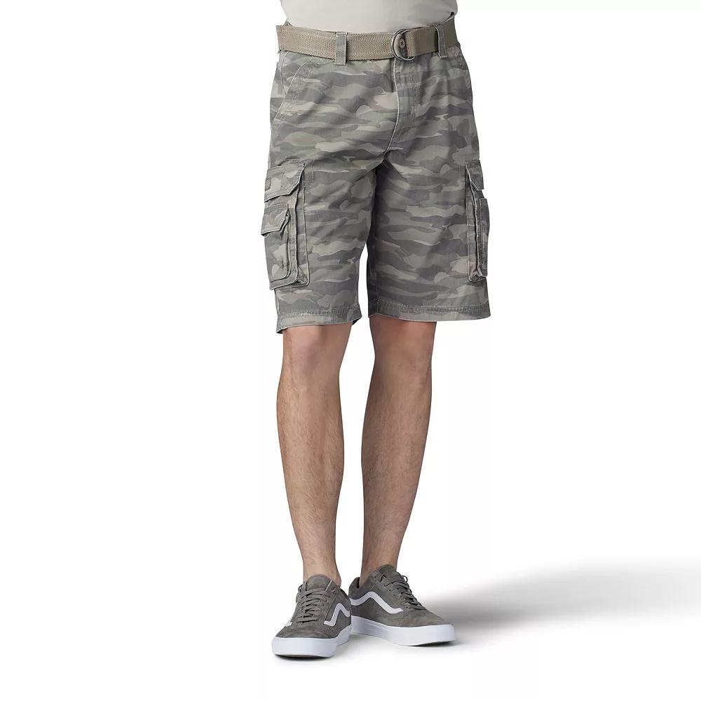 Men's Lee® 11.25" Wyoming Belted Cargo Shorts,  Product Image