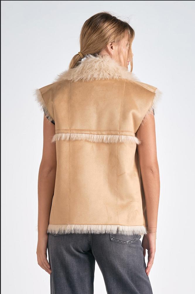Aspen Faux Fur Vest Product Image