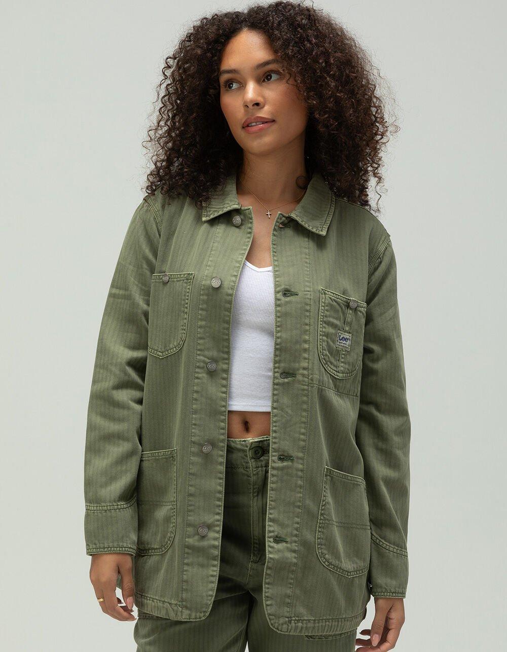 LEE Utility Chore Womens Jacket - ARMY Product Image