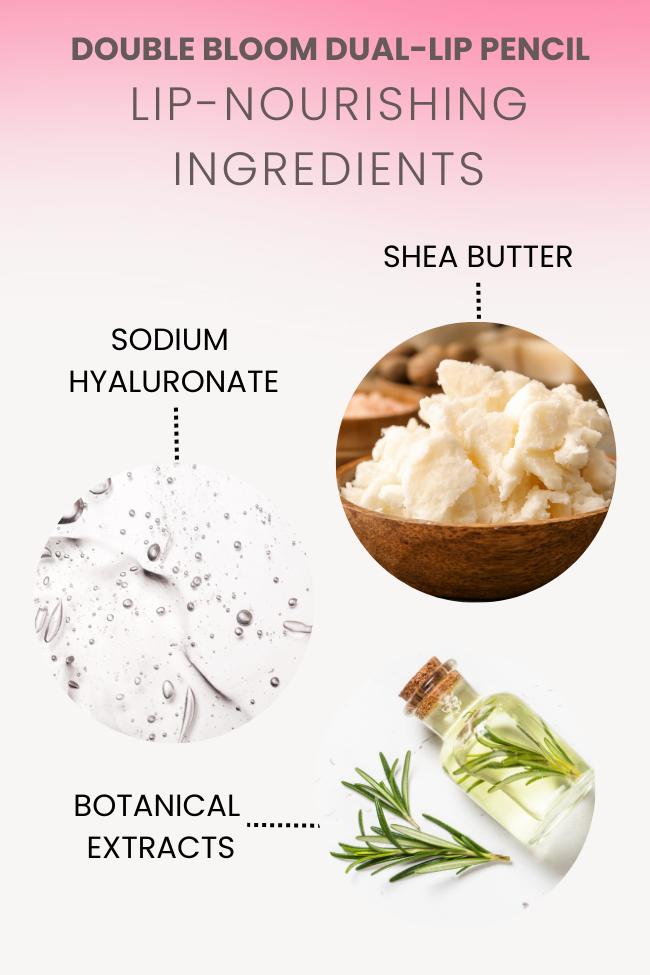 Pink Lily Beauty Double Bloom Dual Lipstick & Lip Liner - Cotton Candy FINAL SALE Product Image