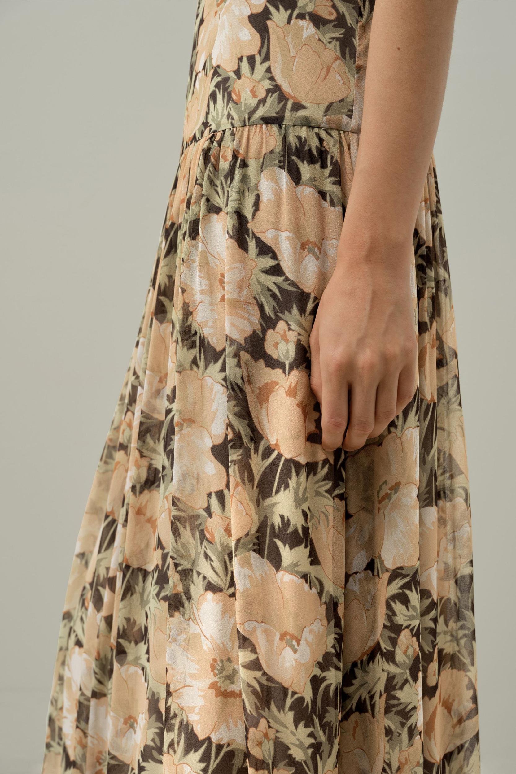 Poppy Parade Slip Dress -Made With Liberty Fabric Product Image