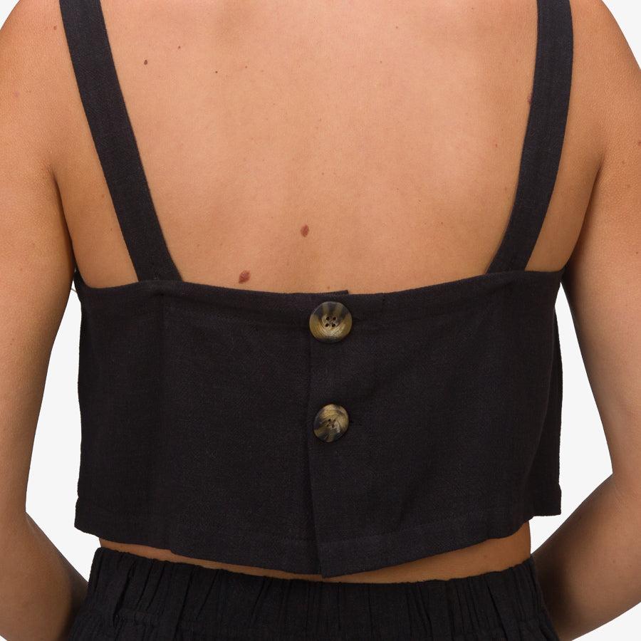 Tori Linen Tank Female Product Image