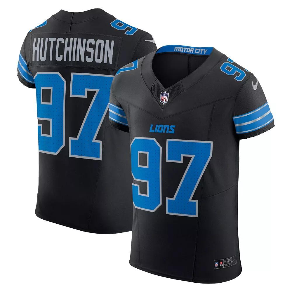 Aidan Hutchinson Detroit Lions Nike Mens Dri-FIT NFL Elite Football Jersey | 58NM0B9M9JF-DU0 Product Image