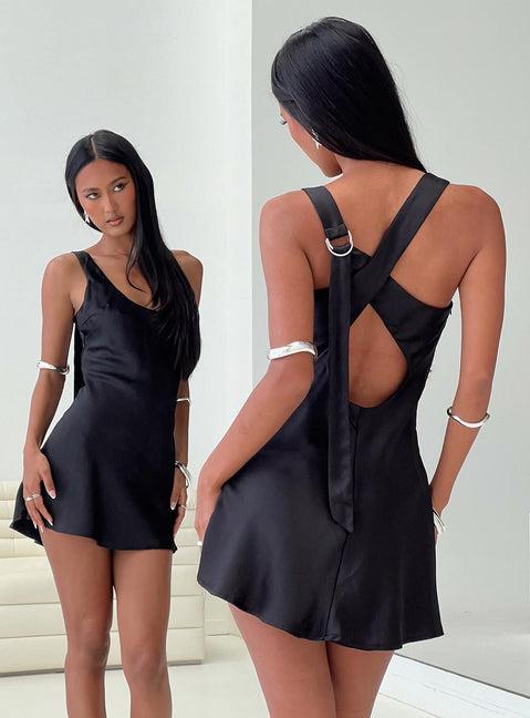 Sama Mini Dress Black Product Image