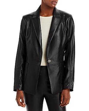 Kobi Halperin Benji Faux Leather Blazer Product Image