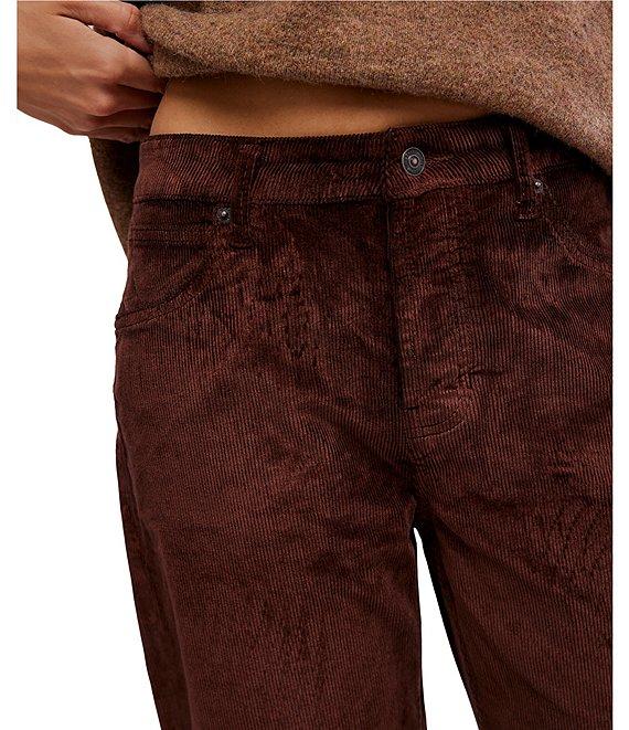 Free People Deep Trance Low Rise Corduroy Barrel Jeans Product Image