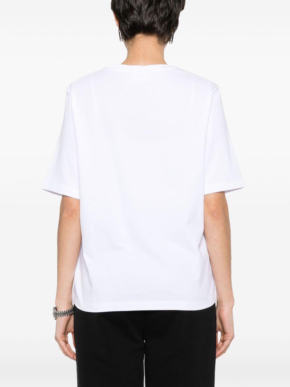 Fox-appliqué T-shirt Product Image