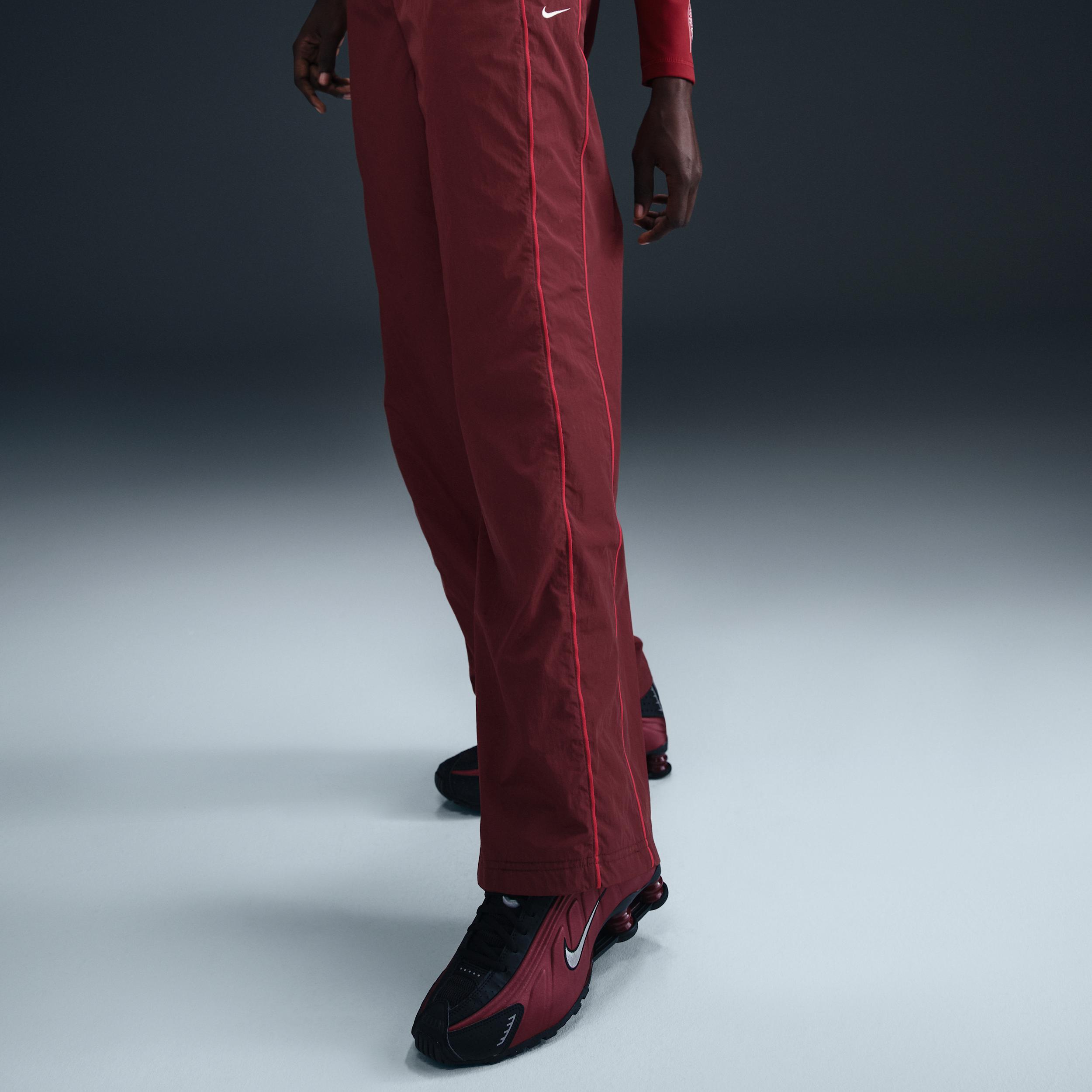 Womens Nike Windrunner High-Waisted Woven Open-Hem Pants Product Image