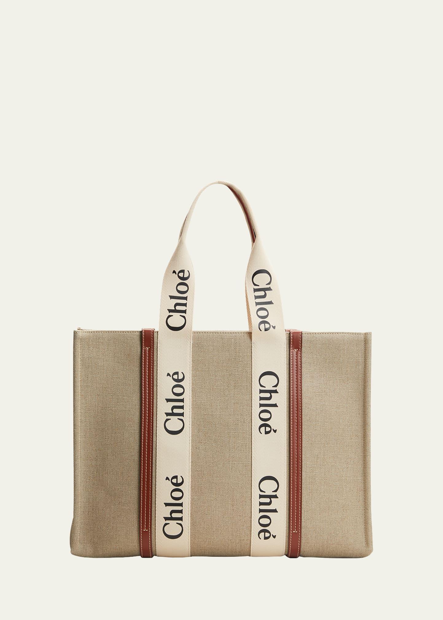 Womens Large Woody Canvas Tote Product Image