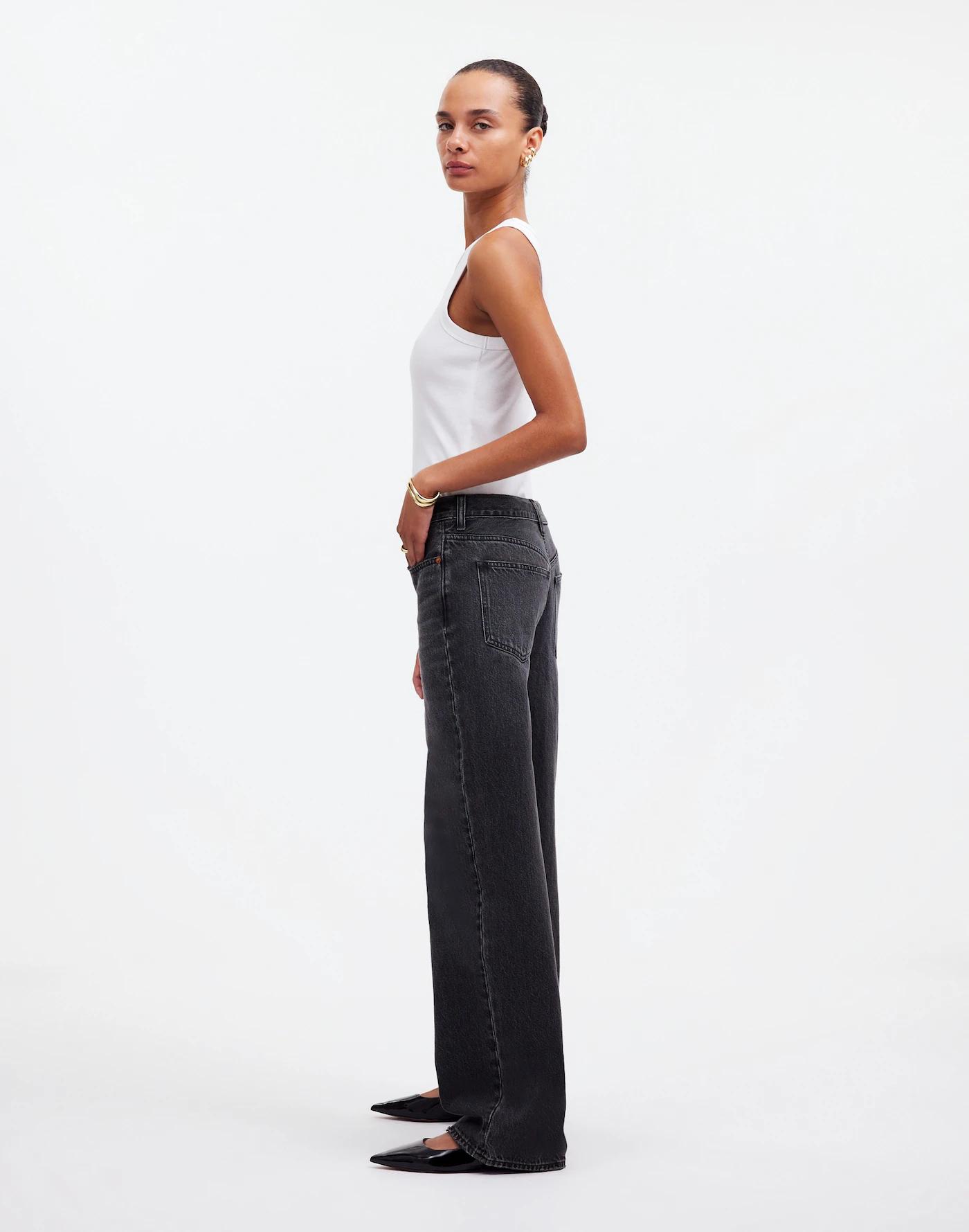 Petite Low-Slung Baggy Jeans Product Image