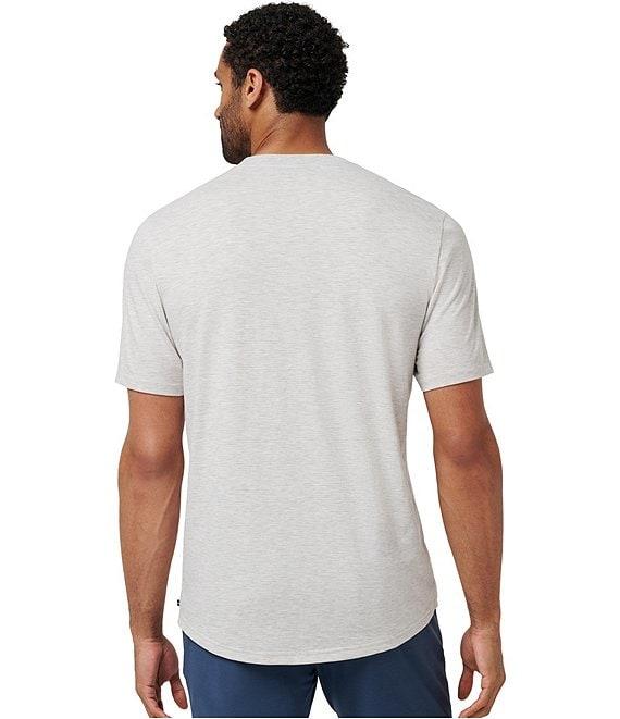 TravisMathew All Adrift Short Sleeve Henley Shirt Product Image