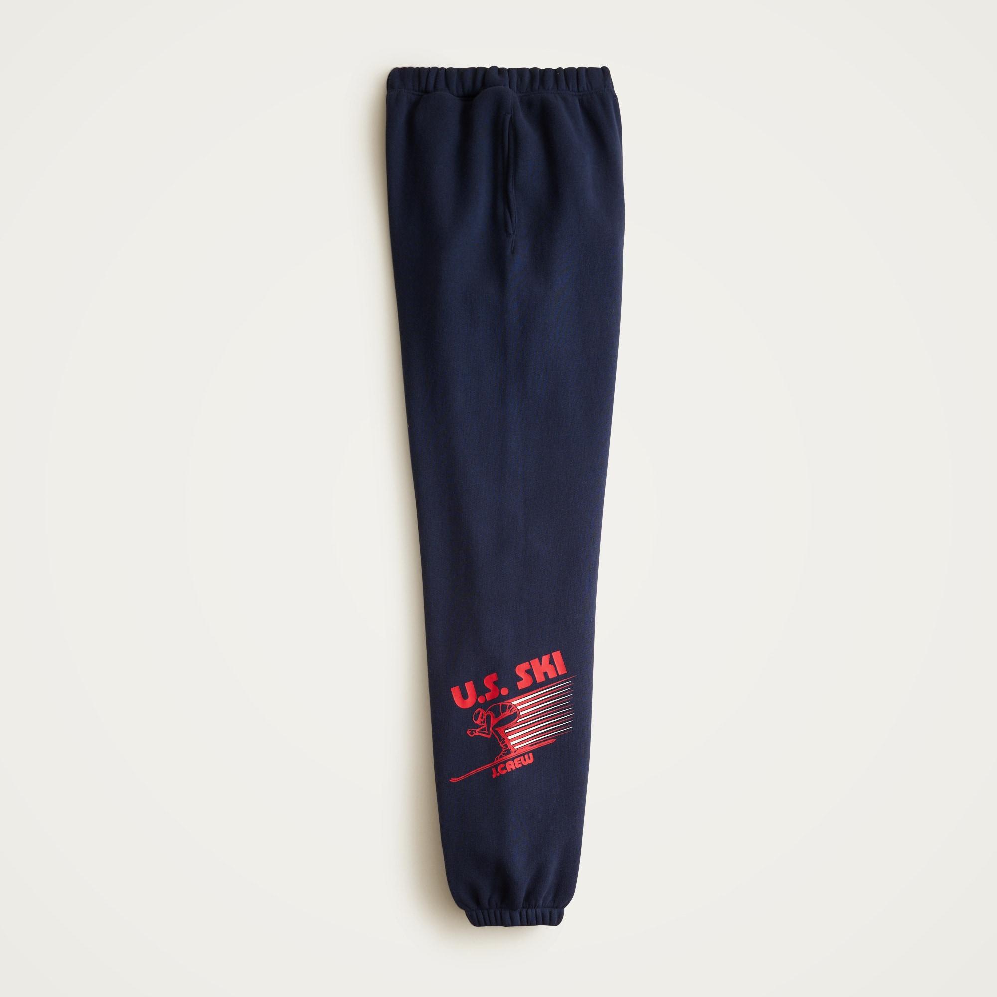 U.S. Ski & Snowboard by J.Crew heritage terry graphic jogger pant Product Image