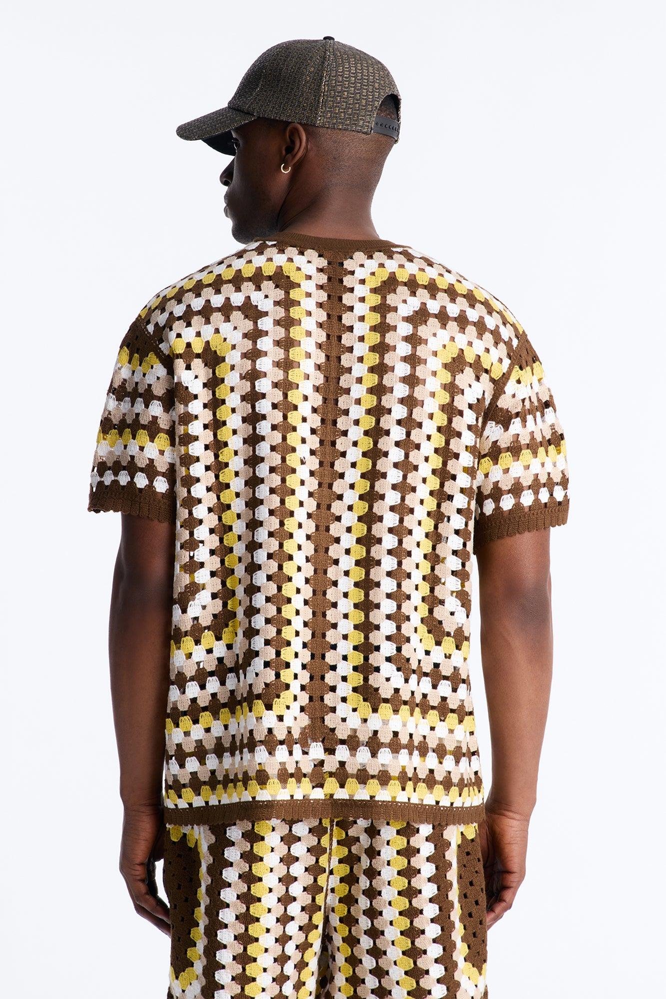 Relaxed Menorca Crochet Short - Multi Color Product Image