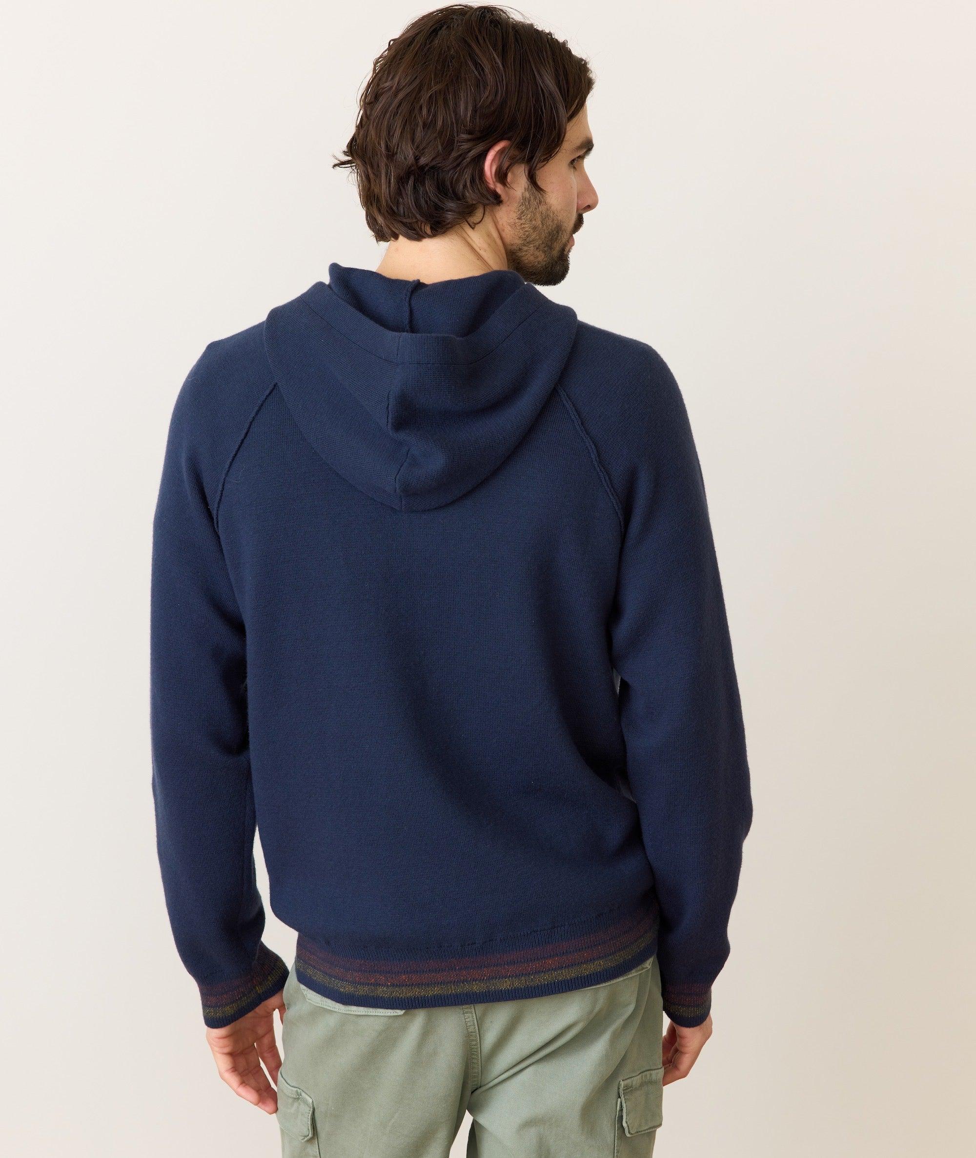 Varsity Sweater Hoodie Product Image