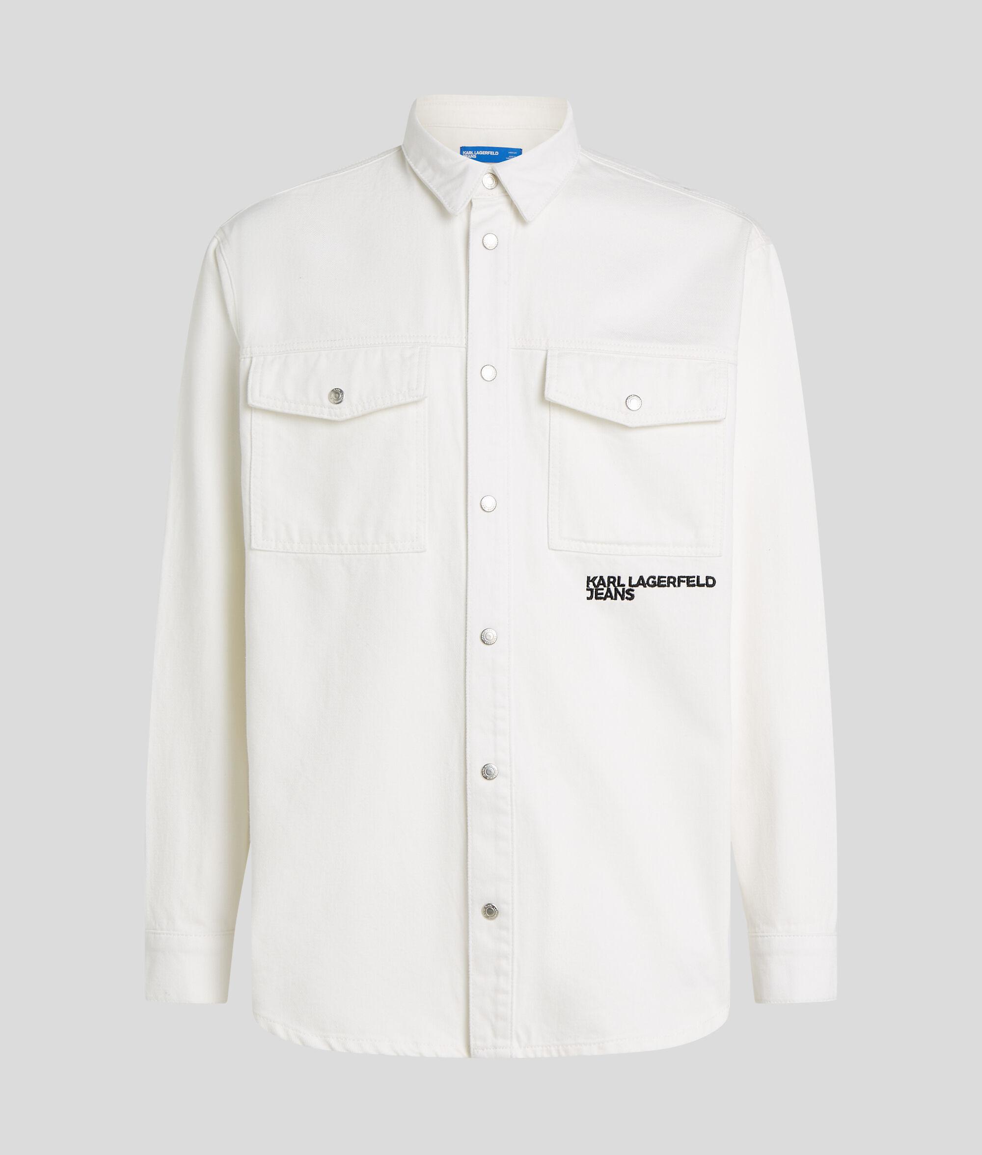 KARL PRINT DENIM OVERSHIRT Product Image