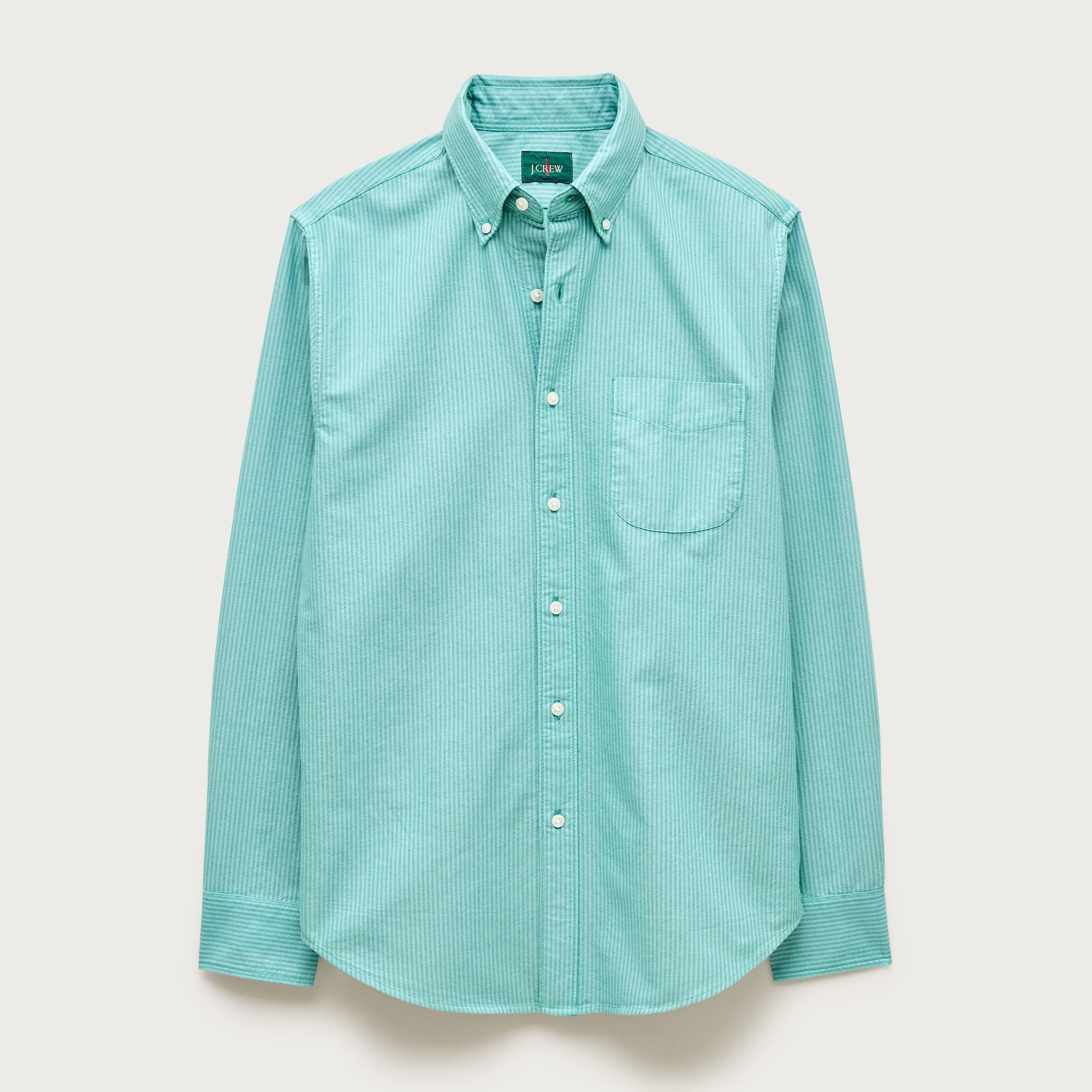 Garment-dyed Classic oxford shirt Product Image