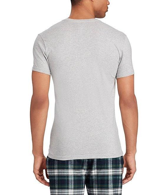 Polo Ralph Lauren Slim Fit Assorted V-Neck Undershirt T-Shirts 3-Pack Product Image