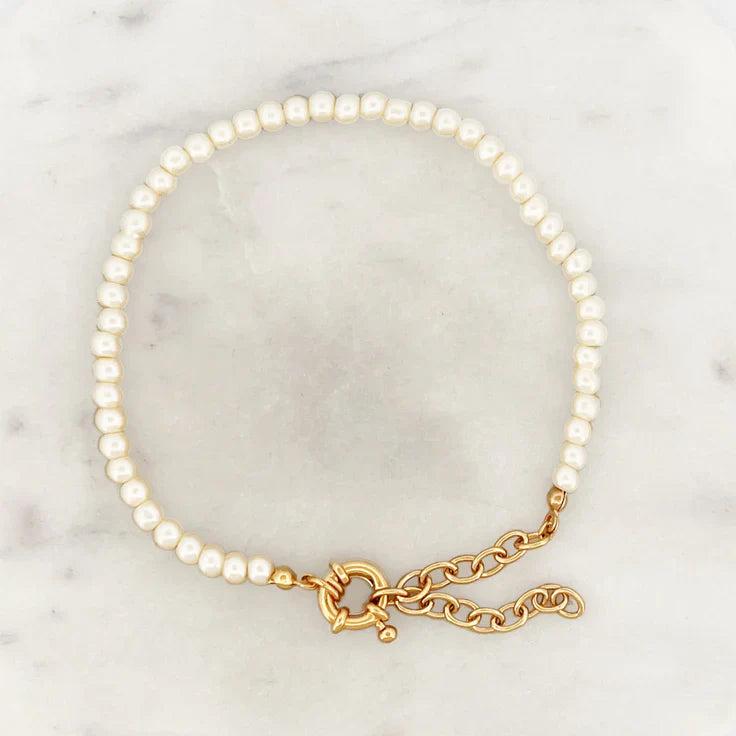 By Nouck | Glass Pearls Bracelet Product Image