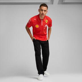 PUMA Scuderia Ferrari Team Pro Men's Polo T-Shirt Product Image