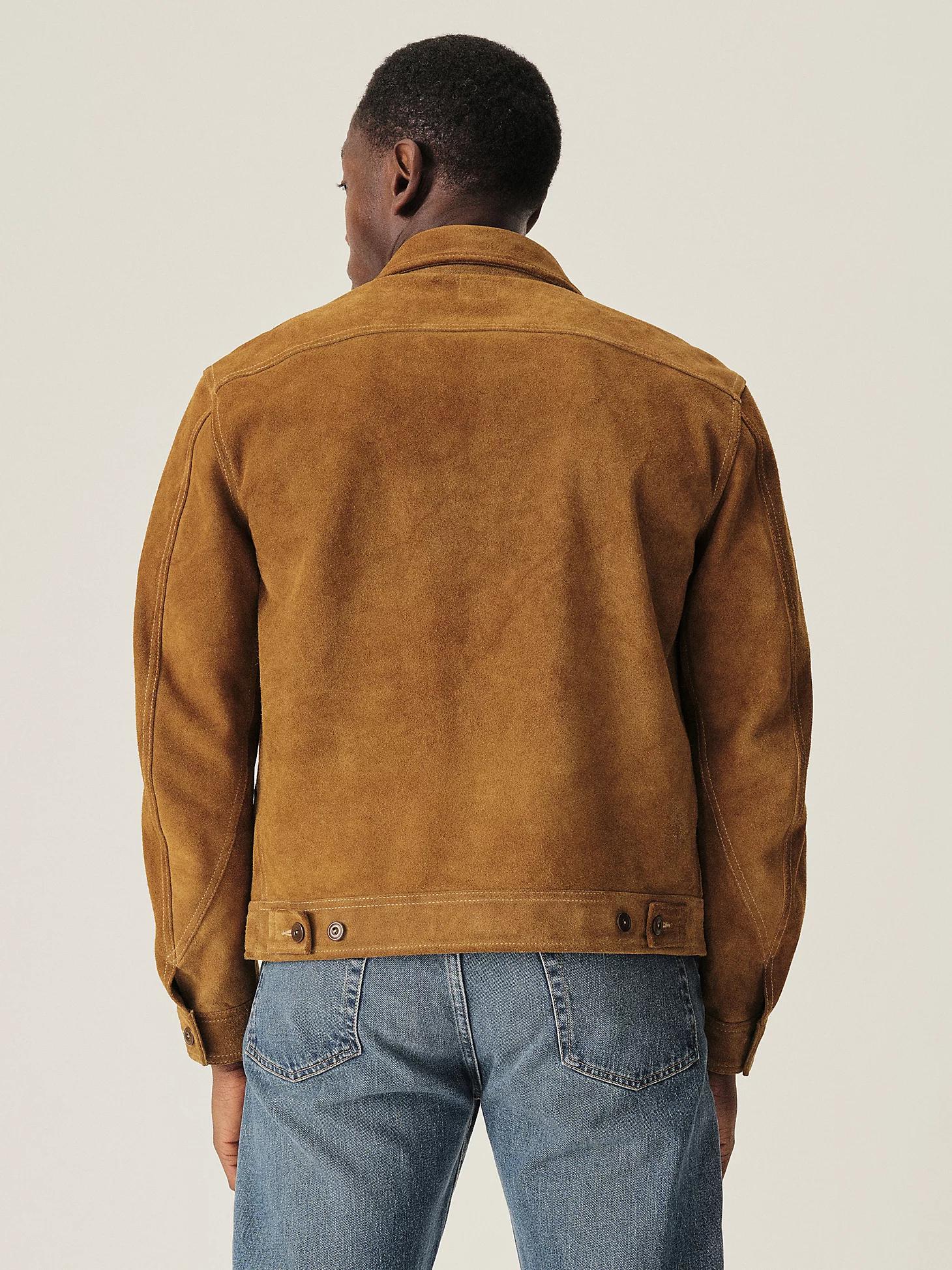 Men's Lee® x Buck Mason Rambler Suede 91-B Jacket | Men's Jackets & Outerwear | Lee® Product Image