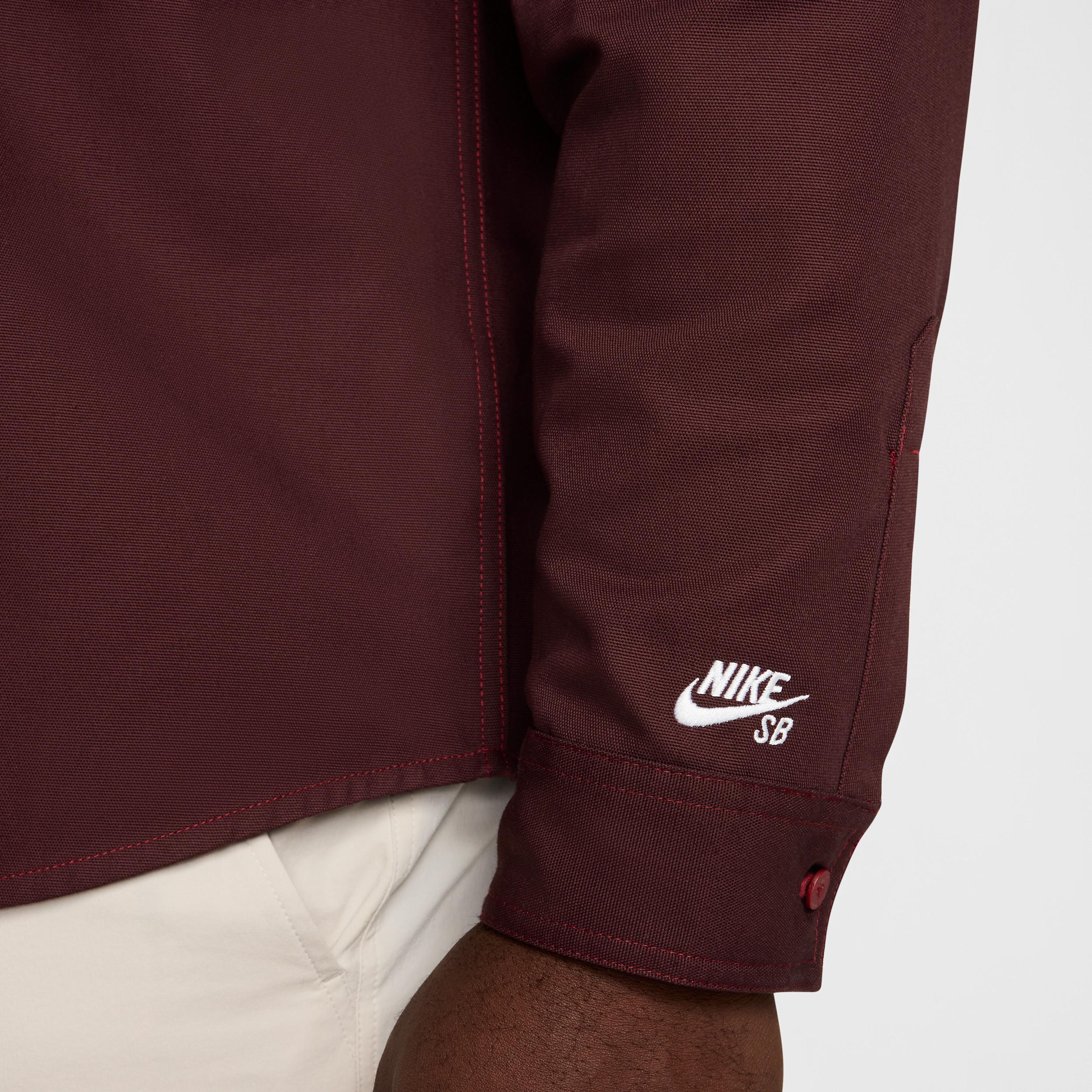 Men's Nike SB Long-Sleeve Woven Skate Top Product Image