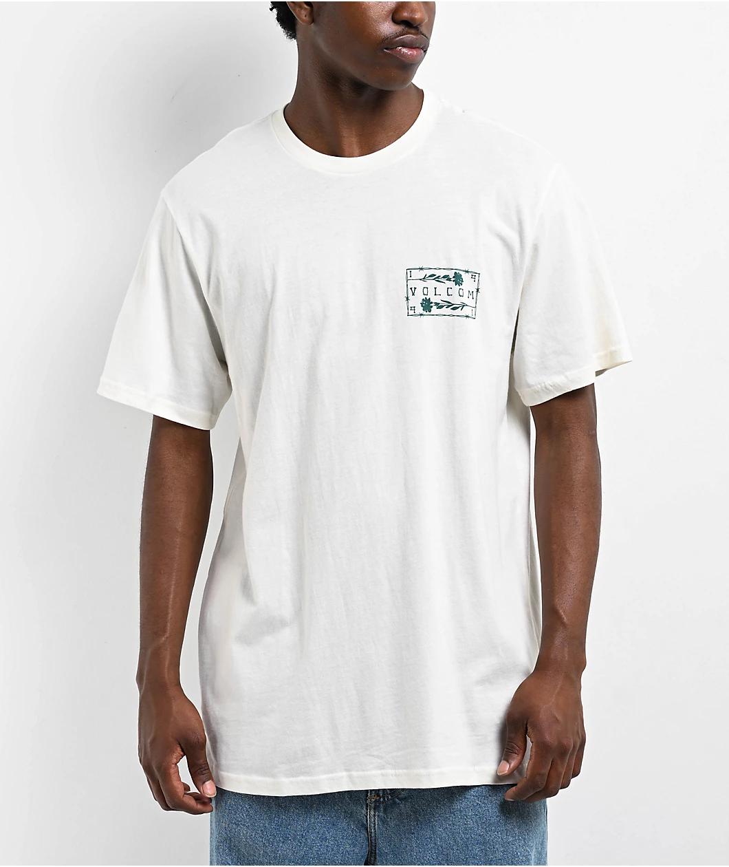 Volcom System Error White T-Shirt Product Image