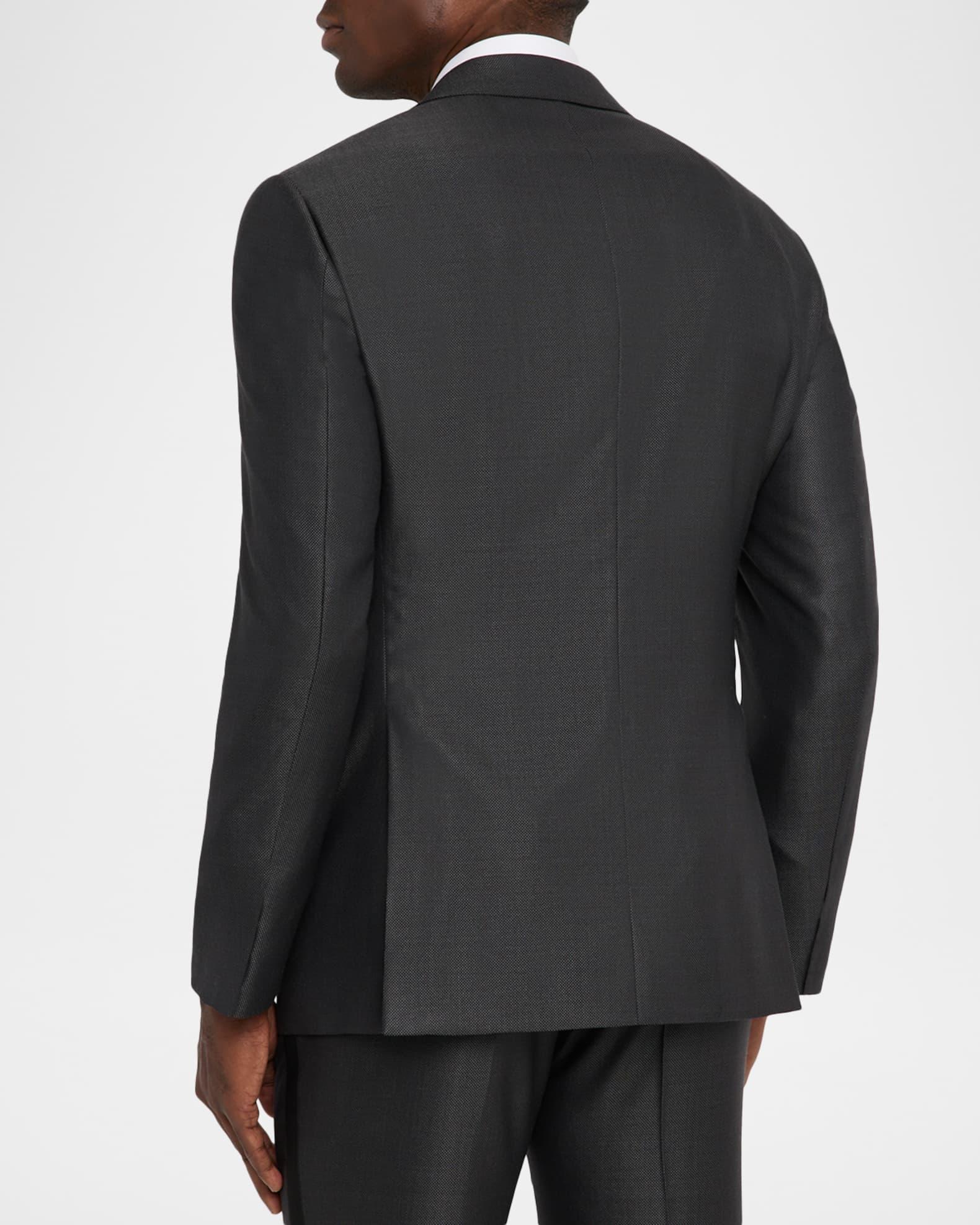 Men's Micro-Dot Silk Peak Lapel Tuxedo Product Image