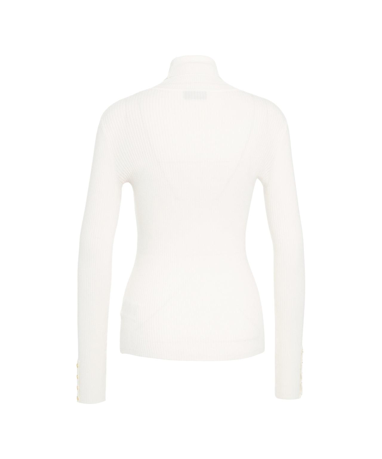 Ribbed Turtleneck Sweater Product Image