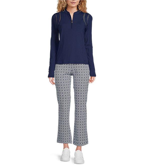 Lilly Pulitzer Corso Knit Butterfly Print Kick Flare Leg Pants Product Image