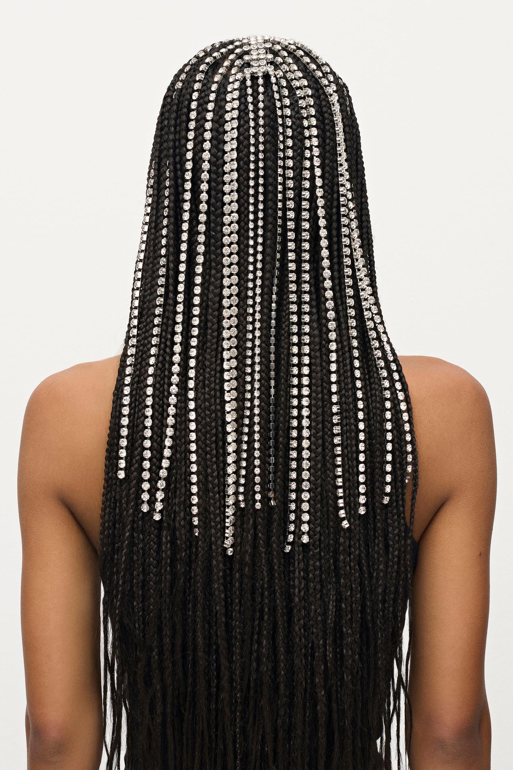 Crystal Fringe Headband Product Image