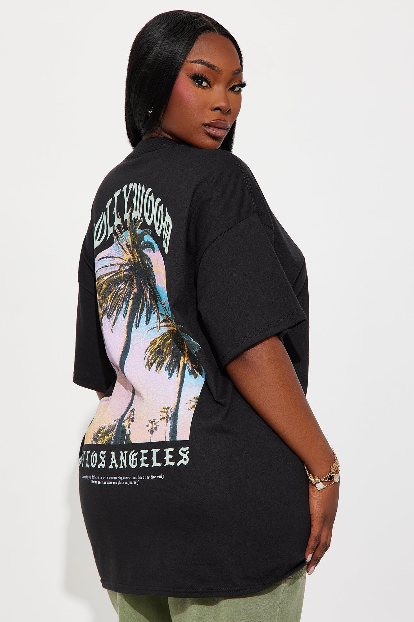 LA Hollywood Tee - Black Female Product Image
