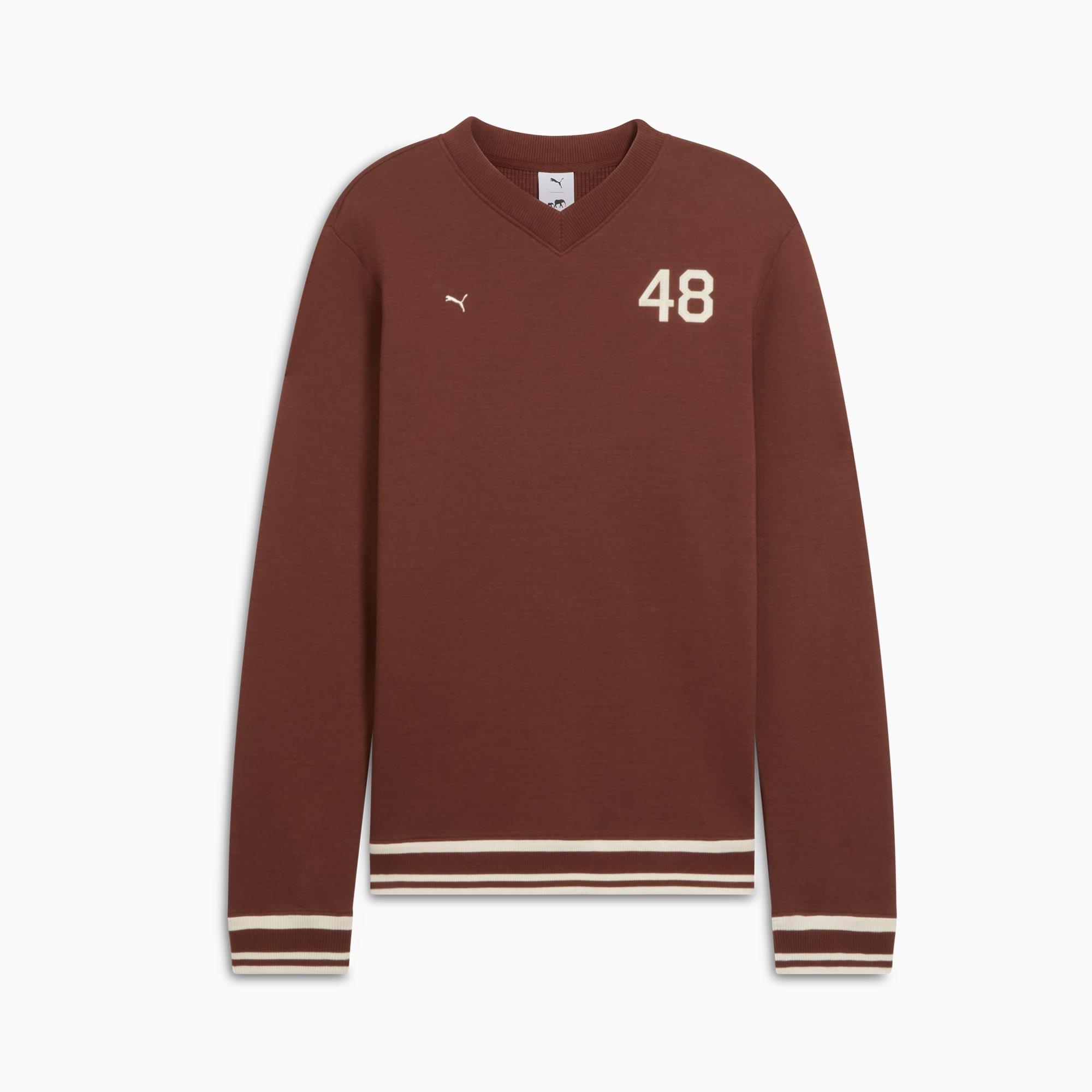 PUMA x THE BROOKLYN CIRCUS Men's V-Neck Crew Sweatshirt Product Image