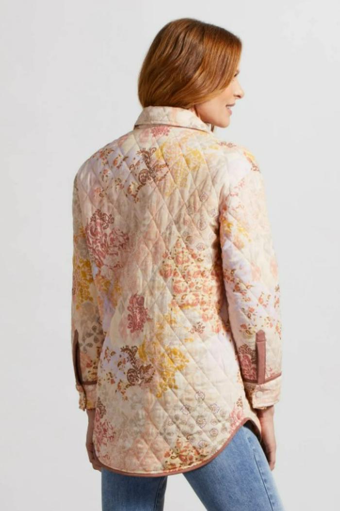 Patterned Quilted Shacket Product Image