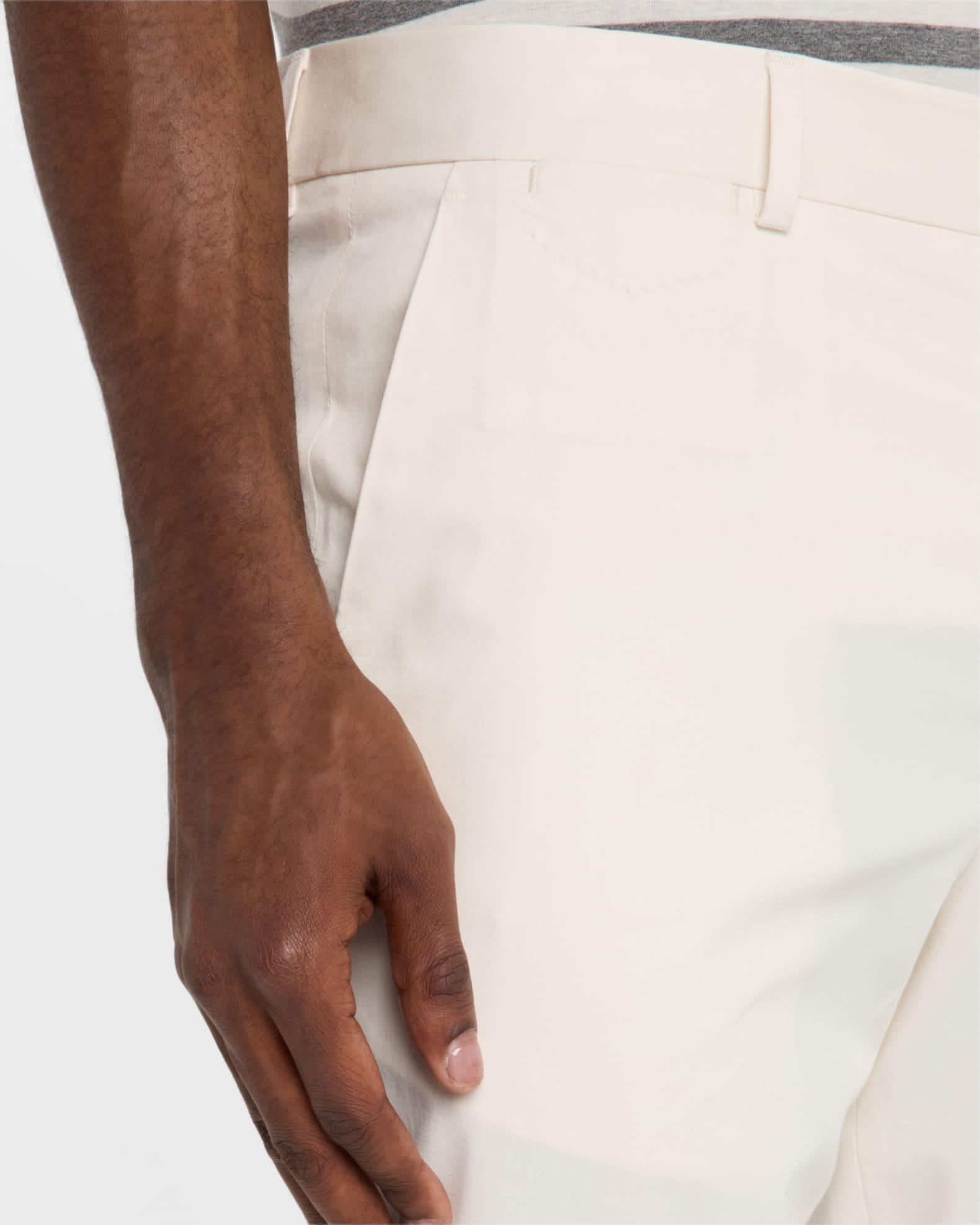 Men's Kaiton Stretch Cotton-Silk Trousers Product Image