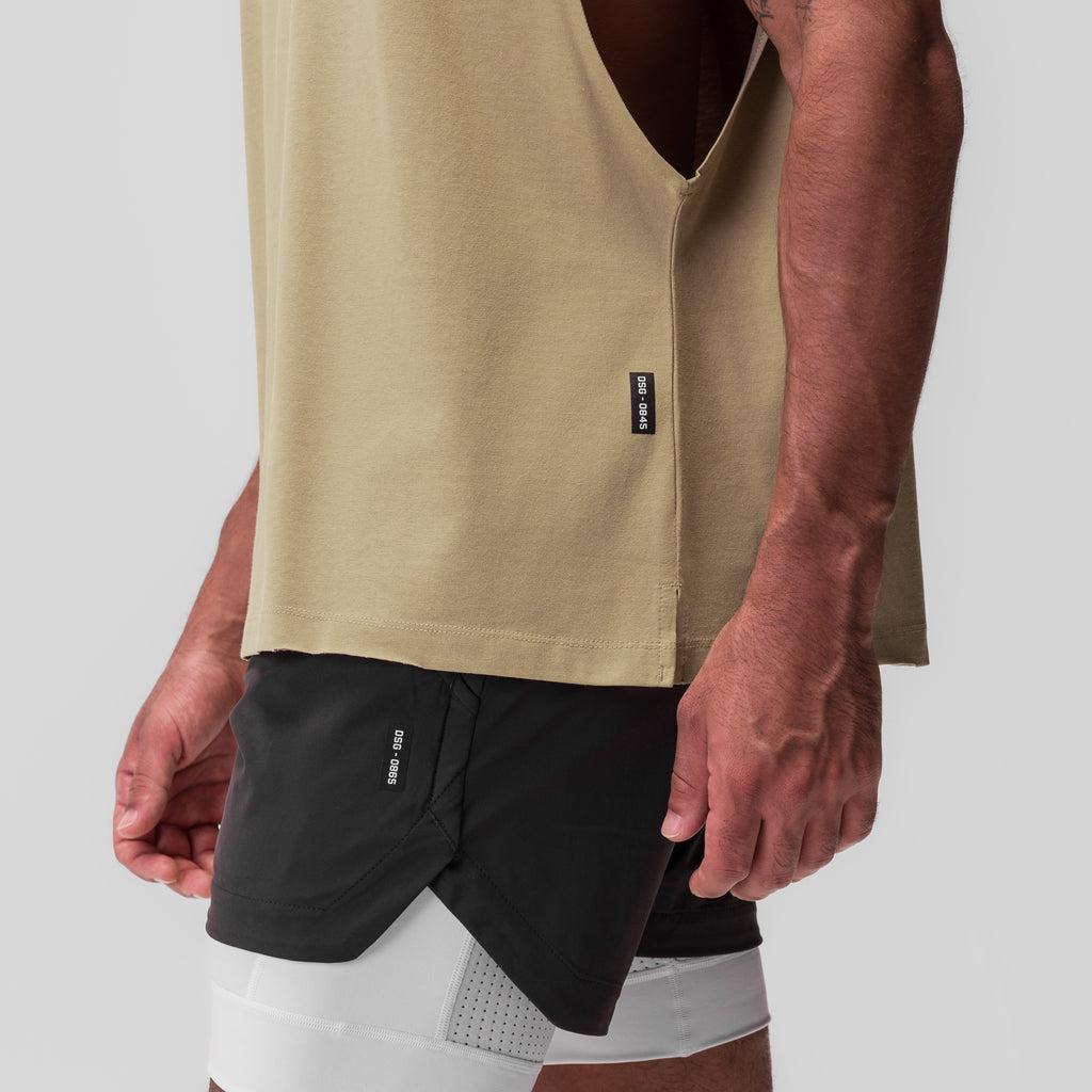 0845. Tech Essential™ Rocker Cutoff - Khaki Product Image