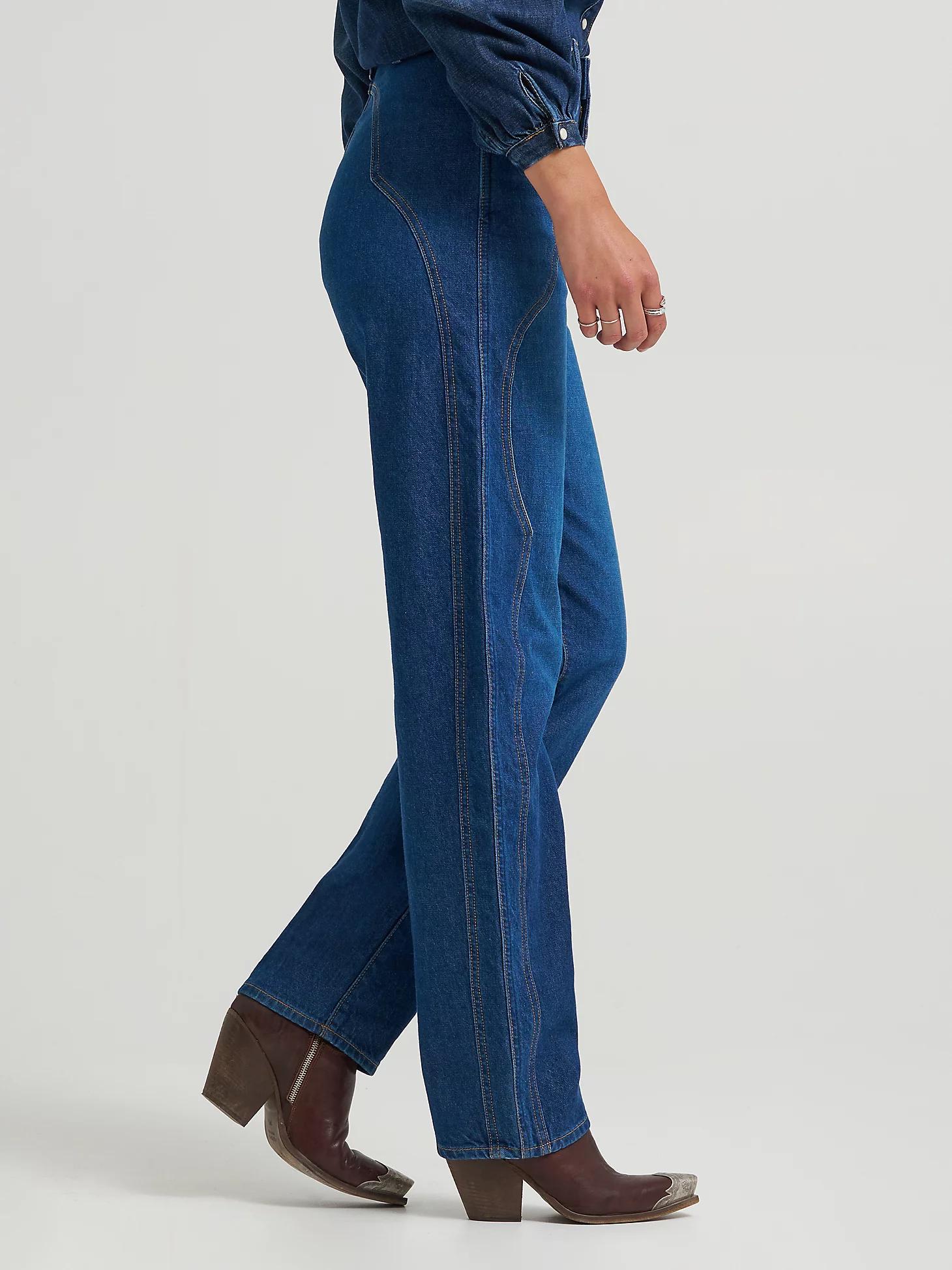Women's Sleek Barrel Western Jean in Rustlers Retreat Product Image