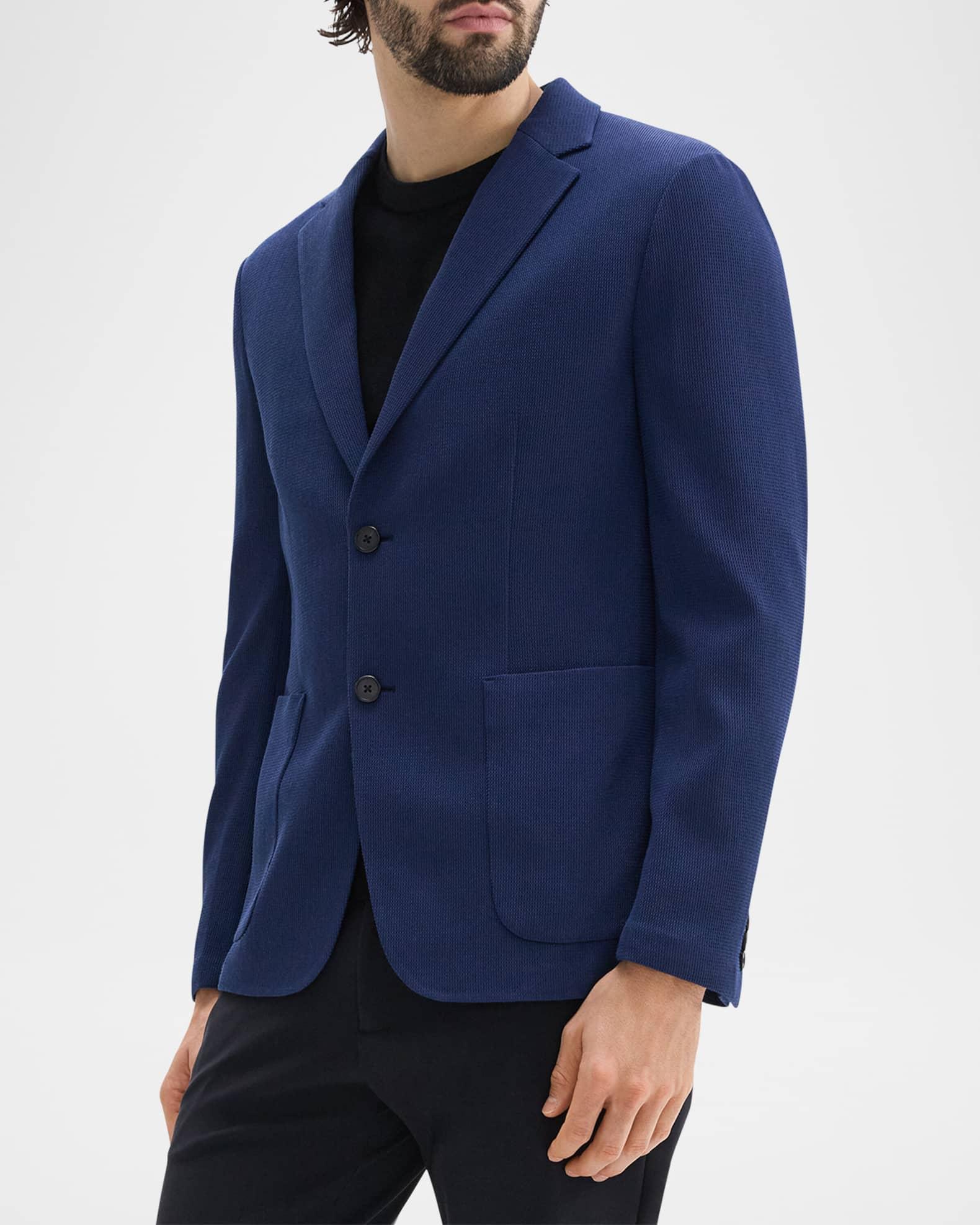 Mens Clinton Wool-Blend Single-Breasted Blazer Product Image
