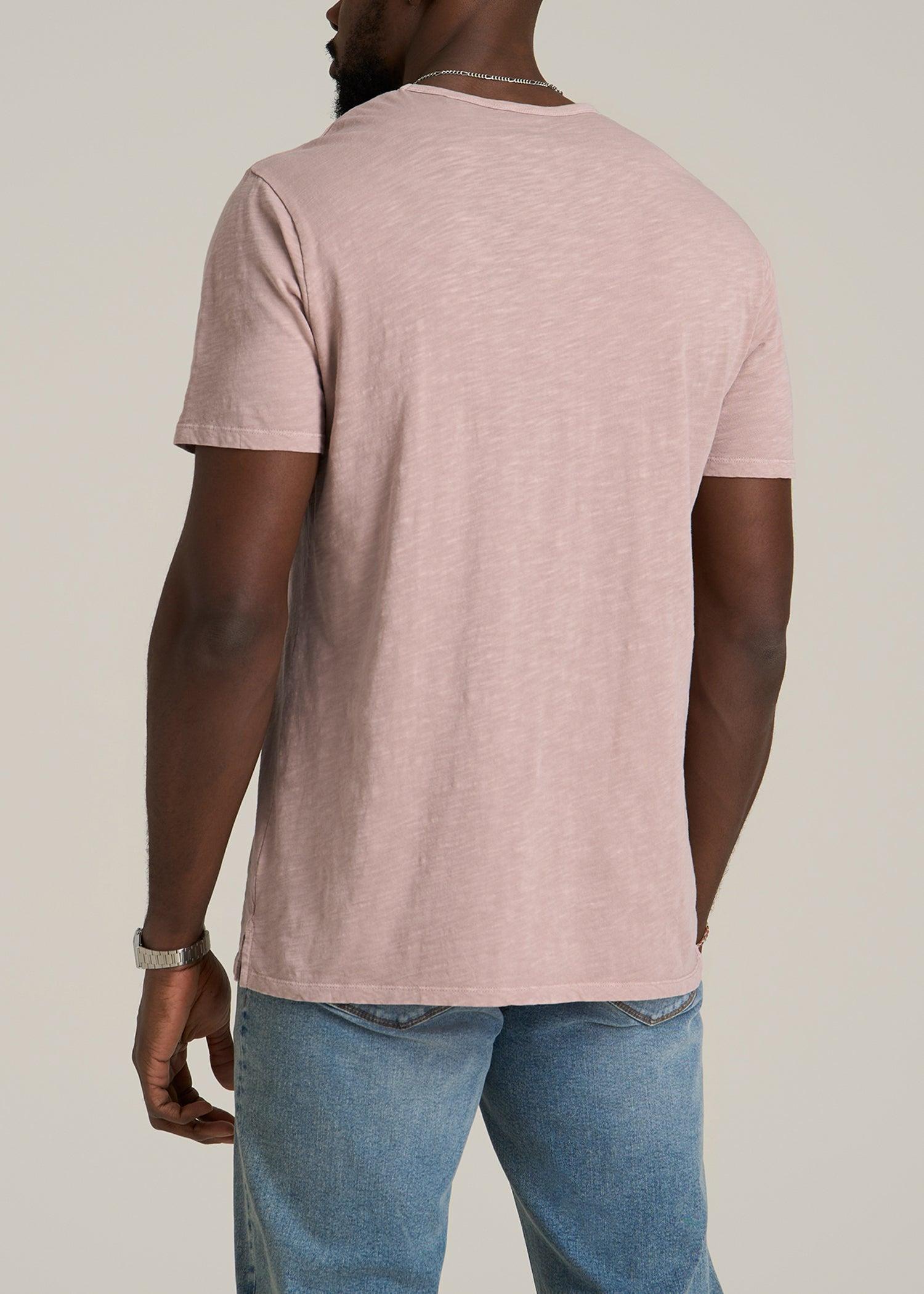 REGULAR-FIT Slub Tee for Tall Men in Desert Rose Product Image