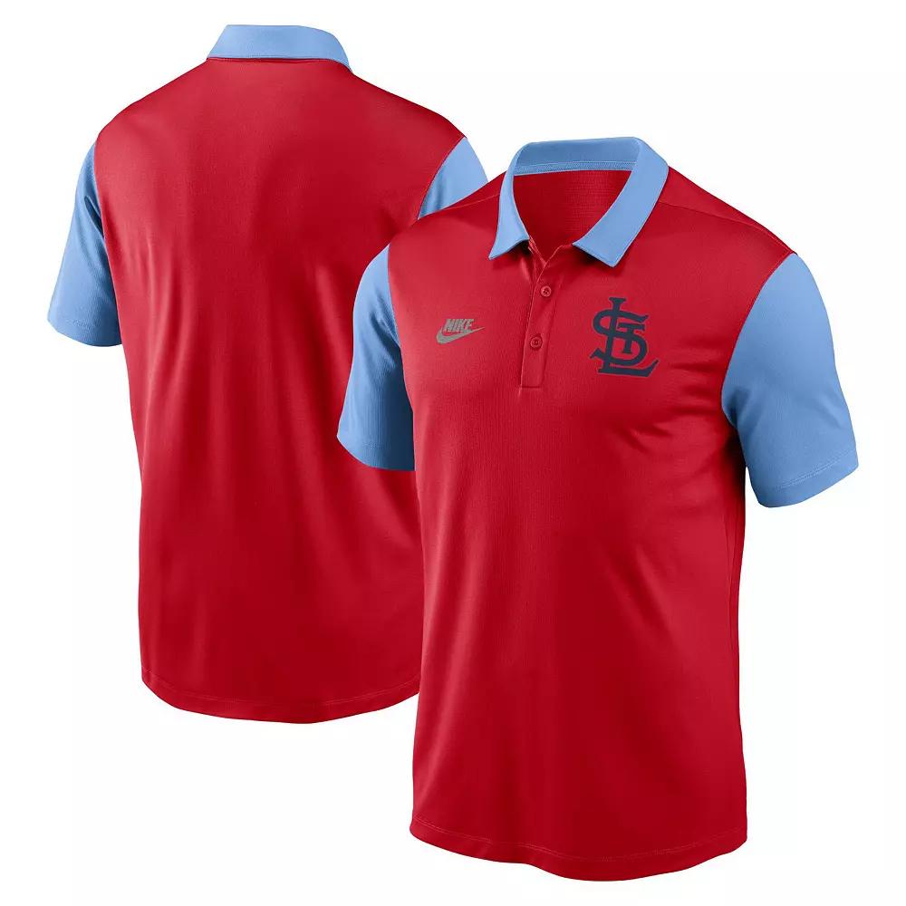 Men's Nike Red St. Louis Cardinals Franchise Cooperstown Collection Polo,  Product Image