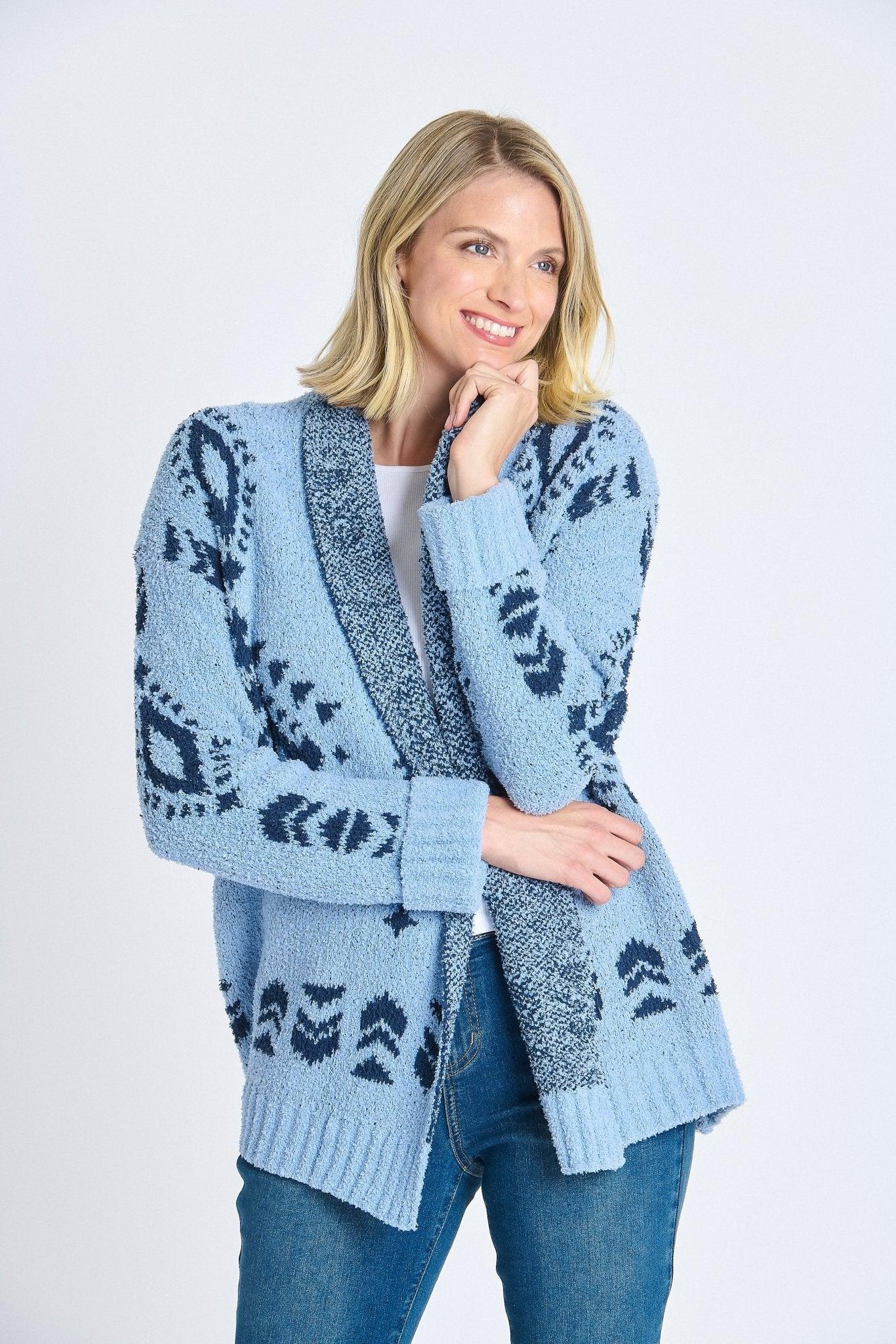 Cozy Sherpa Cardigan Product Image