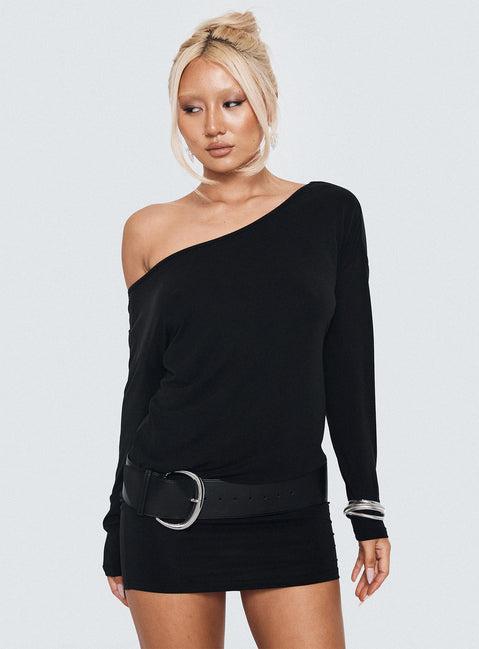 Shelisa Mini Dress Black Product Image