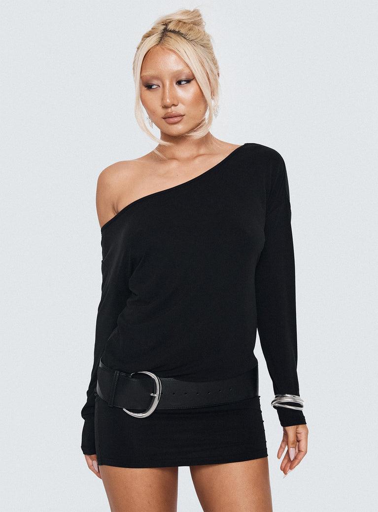 Shelisa Mini Dress Black Product Image