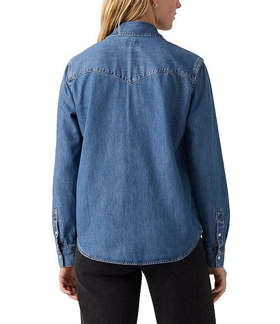 Levi's® Long Sleeve Ultimate Denim Western Shirt Product Image
