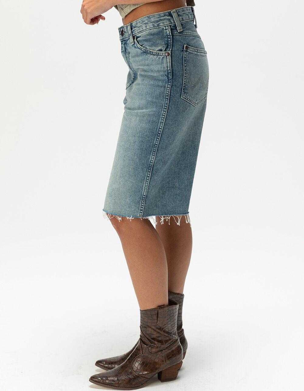 WRANGLER Womens High Rise Jorts - VINTAGE MED Product Image