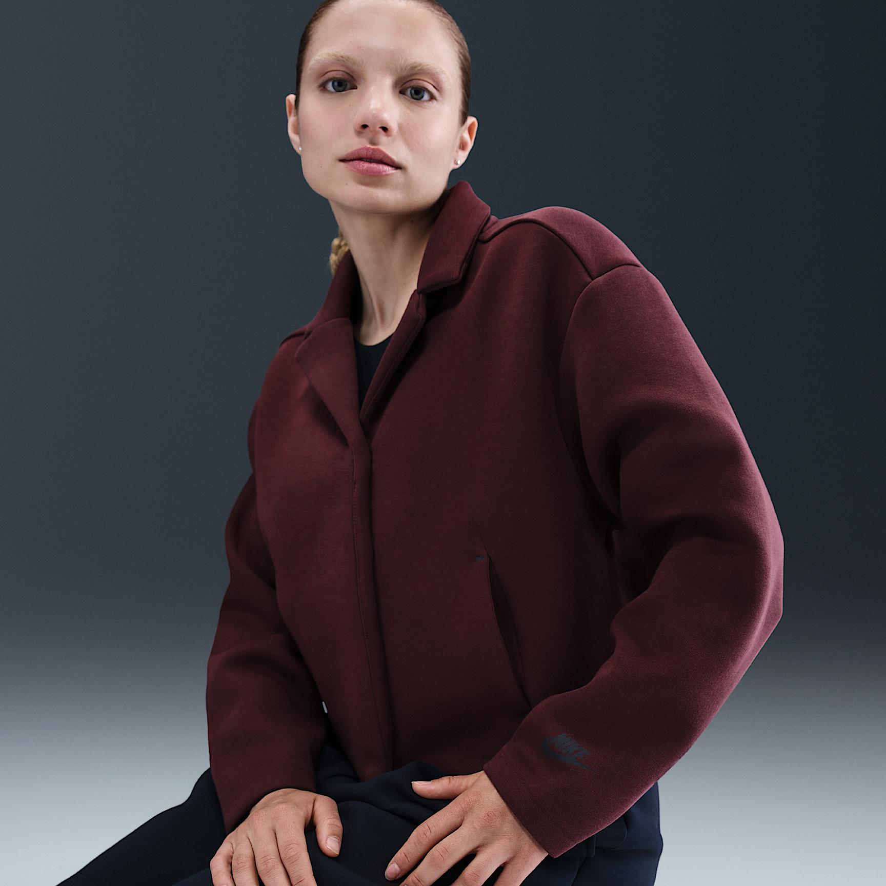 Women's Nike Sportswear Tech Fleece Tailored Jacket Product Image