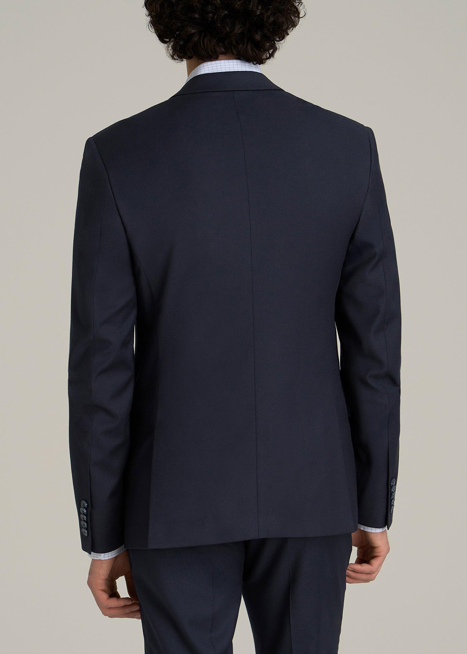 Suit Jacket for Tall Men in True Navy Male Product Image